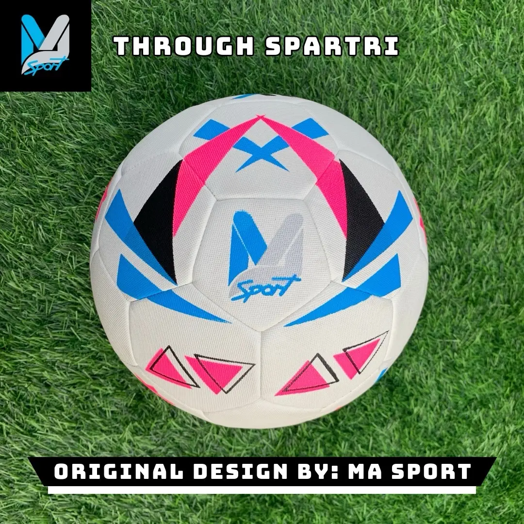 Bola Sepak l Design Through Spartri | Size 5 | Bola Kaki | Bola Murah (untuk anak dan dewasa)