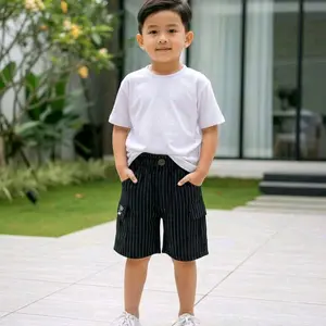 CELANA CARGO PENDEK ANAK LAKI LAKI 1-12 TAHUN BAHAN SEMI WOLL CARGO SALUR ANAK