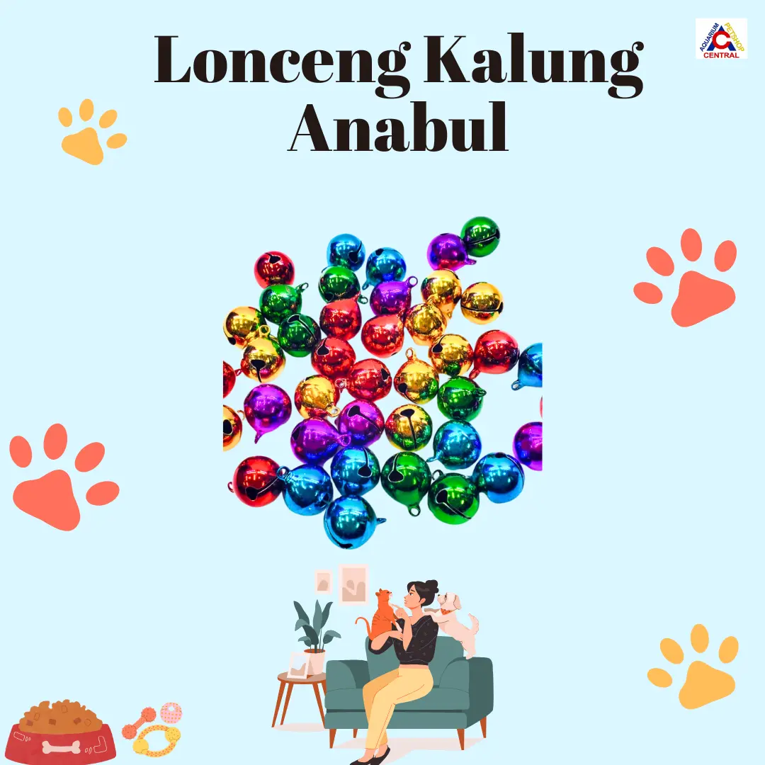 Lonceng Kalung Anabul Best Kilap (1 piece)