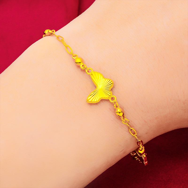 Product Introduction of Women's fashion gold jewelry Women's jewelry jewelry butterfly bracelet 16