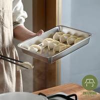 Gambar EN LIVING Stainless Steel Dumpling Box / Kotak Penyimpanan / Kotak Makanan / Storage Box / Kotak Multifungsi dari EN LIVING Kota Bandung 1 Tokopedia