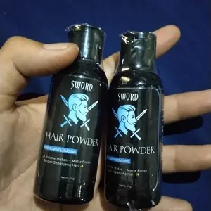 SWORD Hair Powder Volumizing - Bubuk Penata Rambut Pria Wanita Styling Mudah Matte Finish Natural 20gr