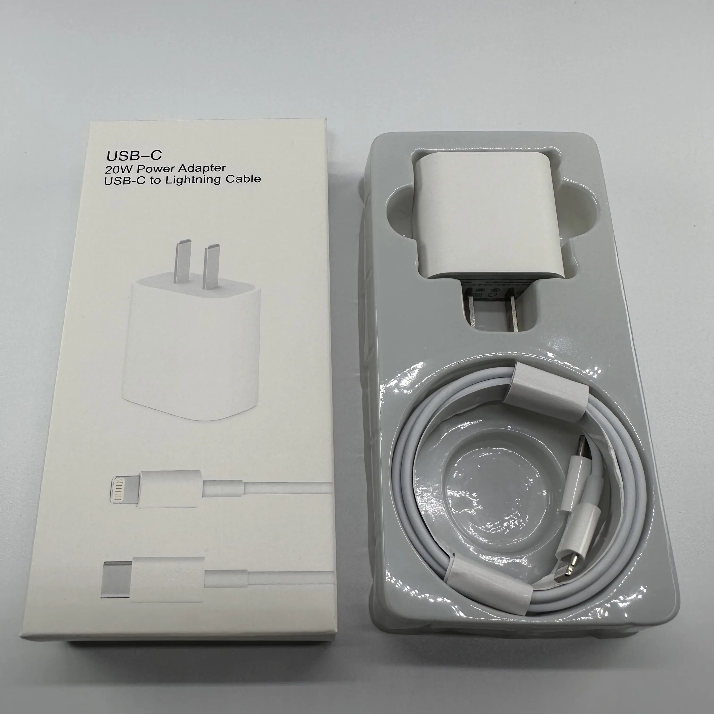 Bộ sạc, MsyHeZhi​​​​​​​​​​Bộ sạc 20W​​​​​​​​​​​​​​​​Bộ sạc iPhone, Thích hợp cho các mẫu iPhone 6 đến 14, Sạc nhanh, Bao gồm cáp sạc, Chiều dài 1,5 mét Phụ Kiện