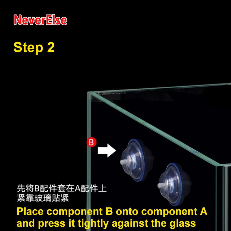 Aquarium fish tank feeder acrylic fish feeder gold aquarium fish food feeder fixed-point anti drifting fish food feeding circle 7