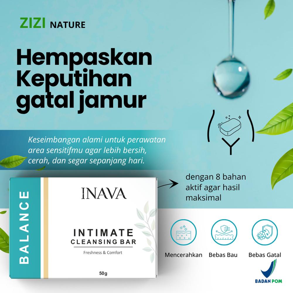 Produk Kewanitaan Berkualitas Tinggi - Feminine Hygiene Sabun INAVA Intimate Cleansing Bar Perawatan Area Miss V dan Selangkangan