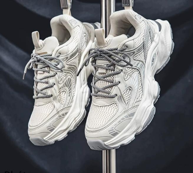 Giày Sneakers Nam (9) Thiết Kế Thể Thao NĂng Động Dễ Phối Đồ Chất LIệu Đế cAo Su Non Cao Cấp
