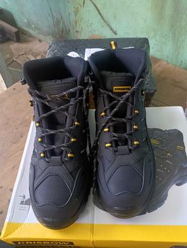 Product Review of SEPATU SAFETY SHOES NEMESIS 6INCH HITAM BLACK from s**n 0