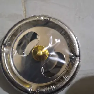 Asbak Portable Rotation Enclosed Stainless Steel JL032