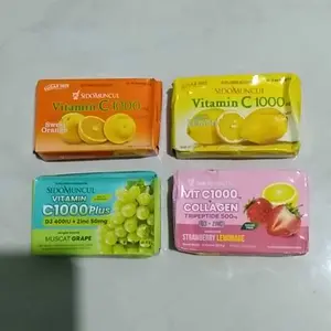 C+Collagen - Minuman Collagen Tripeptide 500mg + Vit C 1000mg untuk Kesehatan Kulit dan Imunitas