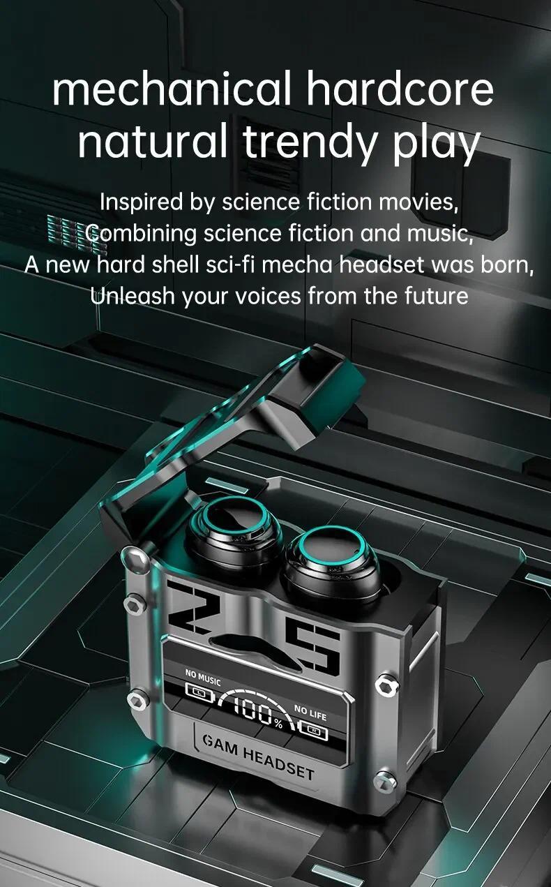 Product Introduction of Original M25 TWS Wireless Headphones Earphones Bluetooth Touch Control Noise Reduction Stereo Waterproof Earbuds Headsets Audio Electronic 1