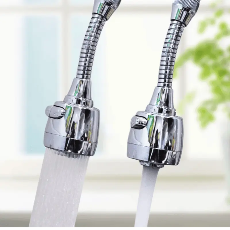 Vòi Tăng Áp Nhà Bếp, Thông Dụng, Chống Bắn Nước, Xoay Thông Dụng Đầu Vòi Hoa Sen Bong Bóng Mở Rộng, Tiết Kiệm Nước Gia Dụng 0