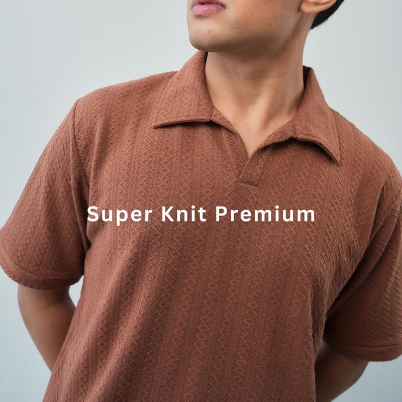 DIVSOUTH Harvey Polo Shirt Knit Pria - Kaos Polo Kerah Premium - Baju Polo Knit lengan pendek 3