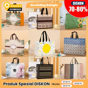 (SPECIAL) Tas Belanja - Tas Spunbond - Tas Jinjing - Tas Souvenir - Tas Jinjing Wanita - Tas Lipat - Tas Kado - Kantong Belanja - Souvenir - Kantong - Shopping bag - Spoundbond - Tote Bag - Tas Wanita - Tas Murah - Tas Belanja Murah