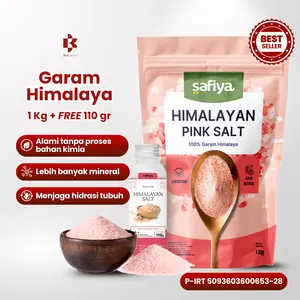 [ BUY 1 GET 1 ] Garam Himalaya 1 Kg Free Garam 110 Gr Himalayan Pink Salt Bahan Makanan Natural