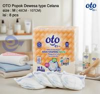 Gambar OTO Popok Dewasa Adult model Celana Diapers PANTS uk M 8 pcs dari OTO Adult Diapers Kota Administrasi Jakarta Utara 4 Tokopedia