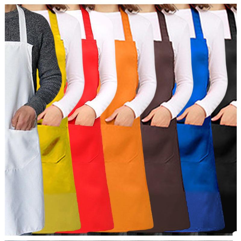 Product Introduction of Apron Leher Halter, Anti-kotoran dan Kalis Air, dengan Poket, Sesuai untuk Musim Panas, Dapur, dan Kegunaan Isi Rumah 16