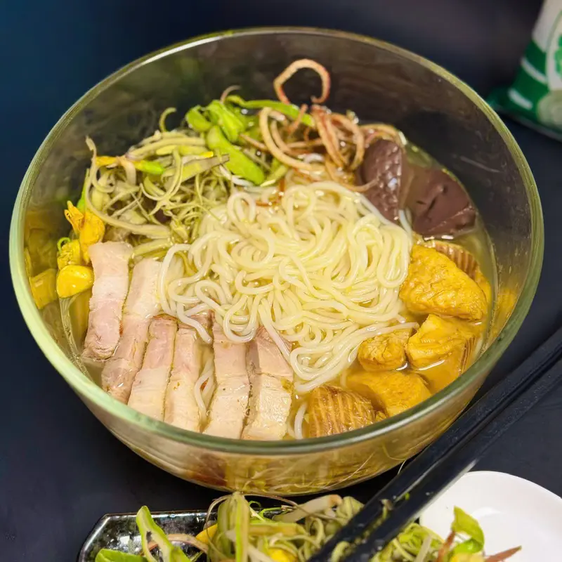 [Bún/Bún Bò/Phở]Combo 10 Gói Sấy Dẻo Vị Truyền Thống - Tú Trinh Food.( Thức Ăn ) 6