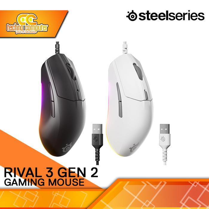 Gambar MOUSE GAMING STEELSERIES RIVAL 3 Gen2 - Gaming Mouse dari Techno Computer Bali Kota Denpasar Tokopedia