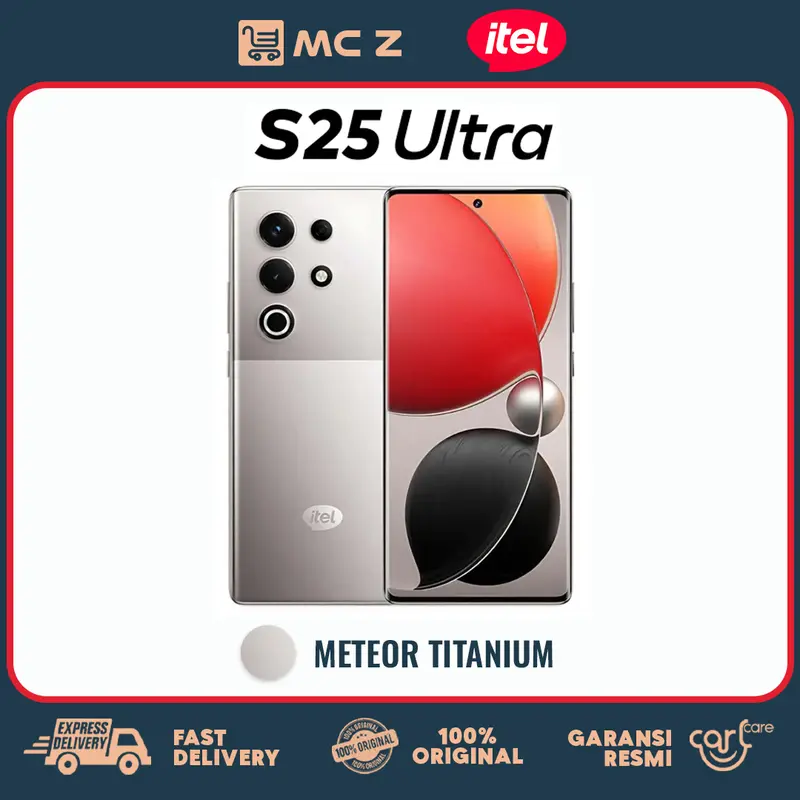 [SPESIAL AFDHAL YUSMAN] ITEL S25 ULTRA [8+8/256GB] GARANSI RESMI ITEL INDONESIA - IP64 - CORNING GORILLA GLASS 7i 2