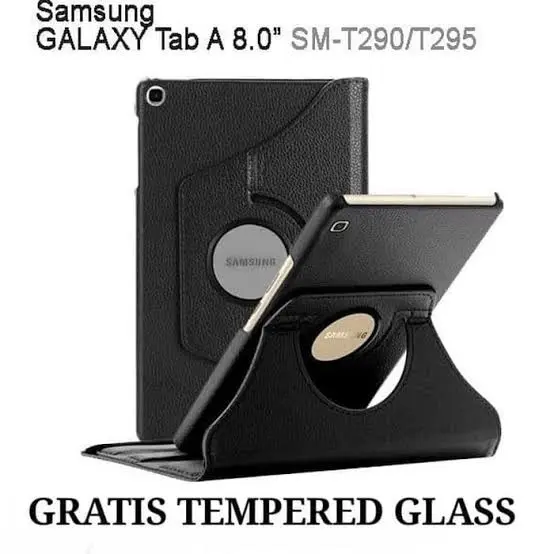 For Samsung Galaxy Tab A 8" 2019 T290/T295 Rotary Case Flip Cover