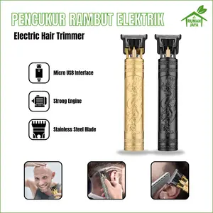 RJO - Alat Cukur Rambut Jenggot Kumis Elektrik Vintage T9 / Electric Hair Trimmer / Pemangkas Rambut