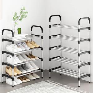 N+ Estante Organizador para Zapatos, 4-5 Niveles Metálico, Gran Capacidad para Entrada, Hogar o Dormitorio