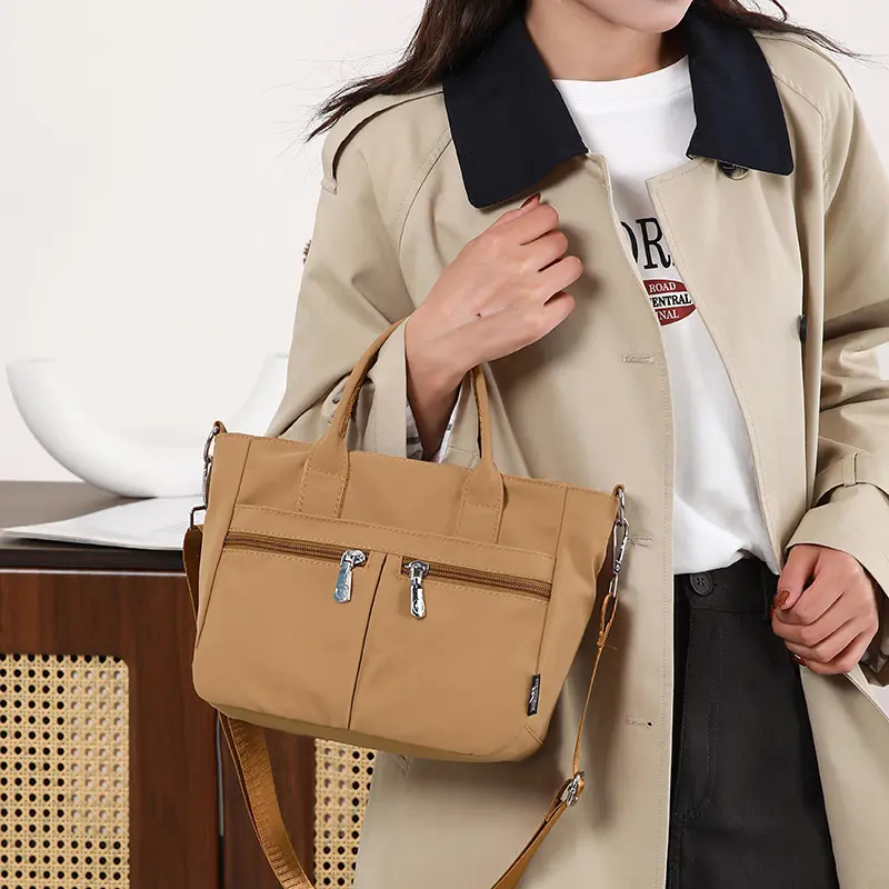1年保証】YUMI BAGトートバッグ 小さめ 30×21×11cm 軽量280g 8ポケット