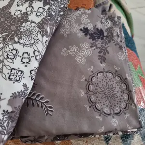 Alfarizimukena | Mukena Traveling Mini Pouch Katun Motif Terbaru 2in1 Resleting Dagu Angell Series Atasan Bawahan Panjang Lembut Tas Pouch  Mukenah  Travel  Dewasa Muslim Wanita Cantik Nyaman