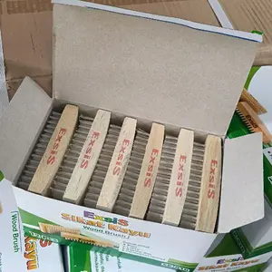 SIKAT Cuci Baju Exsis | Sikat Gagang Kayu Serbaguna