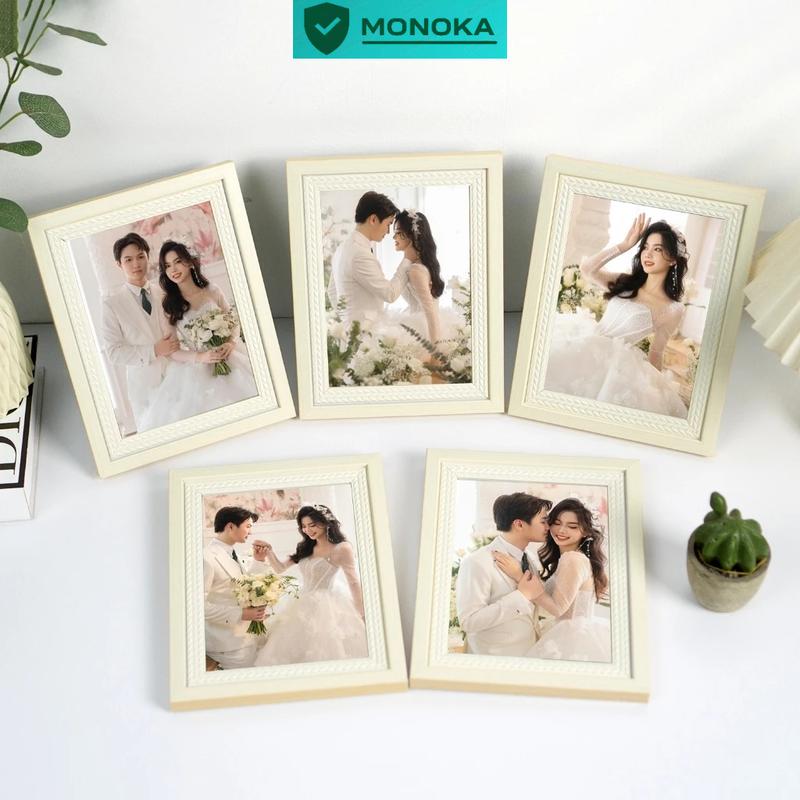 Combo 5 khung hình cưới hoa văn size 13x18 thương hiệu Monoka