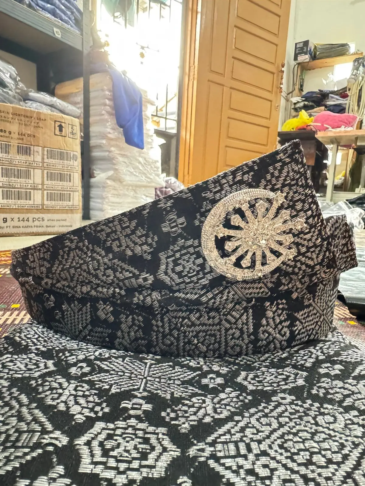Tanjak + Rumpak Dewasa Free Bross Khas Melayu Ciri Khas Melayu Riau Pekanbaru Kain Songket