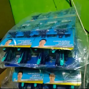 alat cukur pisau cukur flexi isi 24&48 cukur kumis cukur jenggot terbaru