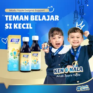 [Exclusive Dr.Rizki] Yayle Exsipna Support - Memperlancar Perederan Darah ke Otak untuk Kecerdasan -200ml