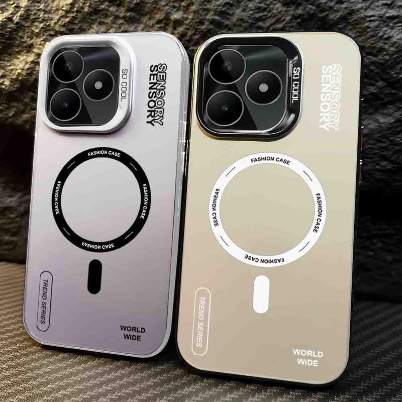 Softcase Hybrid Premium Matte Case Circle For REALM*E C51,C51S,C53,C63,C61,C55,NOTE 50, NOTE 60 Case Aesthetics 2