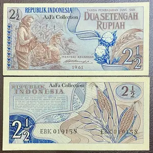 Koleksi Uang Kuno 2½ Sandang Pangan 61 dan 60 (Keydate)