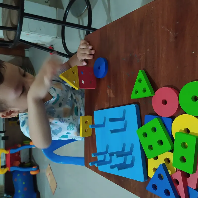 Paket 3 Mainan edukasi speech delay anak montesori Set Hadiah Kayu Plastik Toys 4