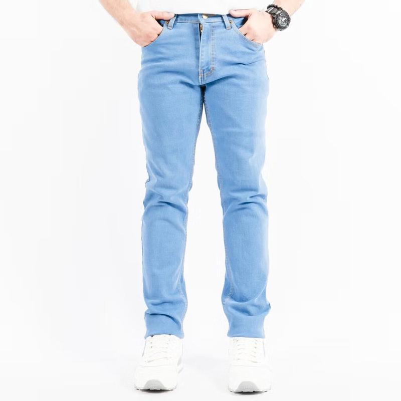 Celana Denim Pants Slimfit jeans biru tua 4
