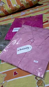 Product Review of Melva Korean Crop Kemeja Wanita Semi Crop Linen Saku Dua Ld 120 Blouse Atasan Wanita Gemilang from i**s n**s 0
