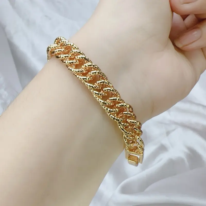 E26 {CO 2 Produk Apapun Free 1} G44 Perhiasan Lapis Emas Gelang koin perhiasan wanita xuping jewellery 1 5