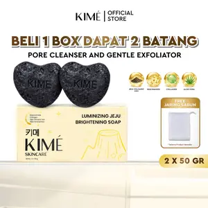 [NOT FOR SALE] - 1 BOX LUMINIZNG JEJU BRIGHTENING SOAP