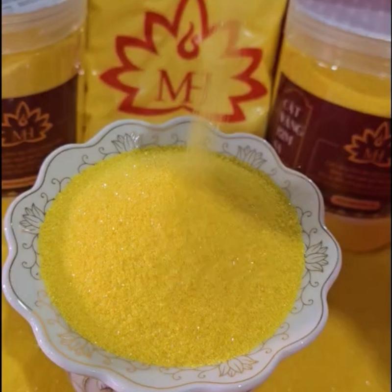 Combo 10 bịt cát vàng kim sa cát tài lộc thay bát hương - lư hương