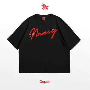 Nancy Society - Kaos Boxy Cut T-Shirt Culture With Cotton Combed 24s