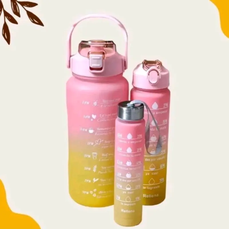 Botol Minum Anak Lucu gradasi 3in1 / Botol beranak Bottles Water Minuman 0