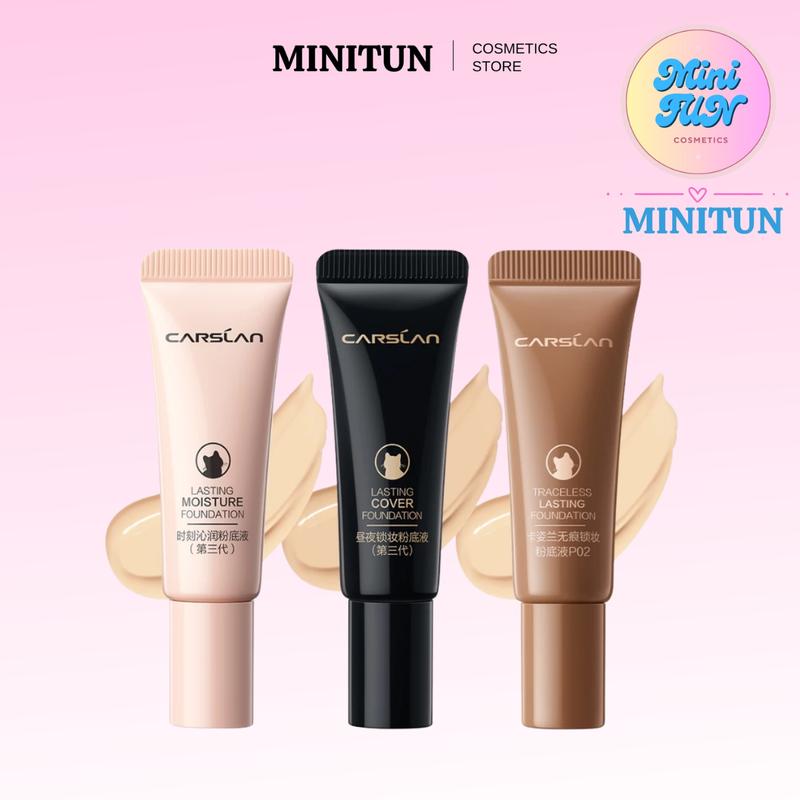 Kem Nền Carslan 5g Mini Dưỡng Ẩm Kiềm Dầu Lâu Trôi Mỏng Nhẹ MiniTun