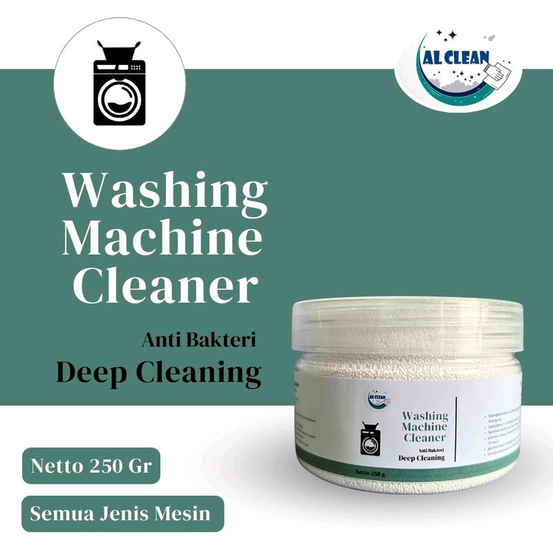 AL CLEAN Pembersih Mesin Cuci/Washing Machine Cleaner/Pembersih Tabung Mesin Cuci/ Anti Bakteri /Anti karat/ Membersihkan Karat Kerak Di Dalam Mesin Cuci Ampuh 100% 2