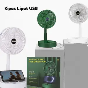 Kipas Angin Lipat || Foldable Fan USB  || Adjustable Desktop Cooling