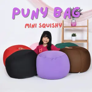 Bean Bag Squishy Anak - Sofa Elastis Bulat Super Empuk dan Nyaman