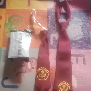 (ecer) Dasi SD Sekolah Dasar Karet dan Perekat logo Bordir