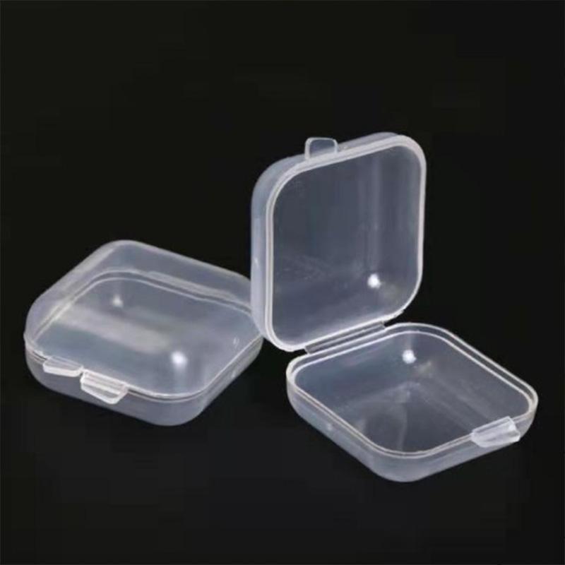 Hộp nhựa trong suốt nhỏ, hộp đựng đồ mini, hộp đựng thuốc, hộp đựng nút tai, hộp đựng trang sức.