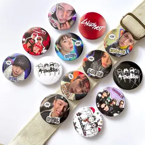 LNGSHOT Pin Button Aesthetic Lusyu Min Beli 3
